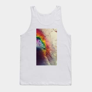 Hidden Rainbow in a Cave Tank Top